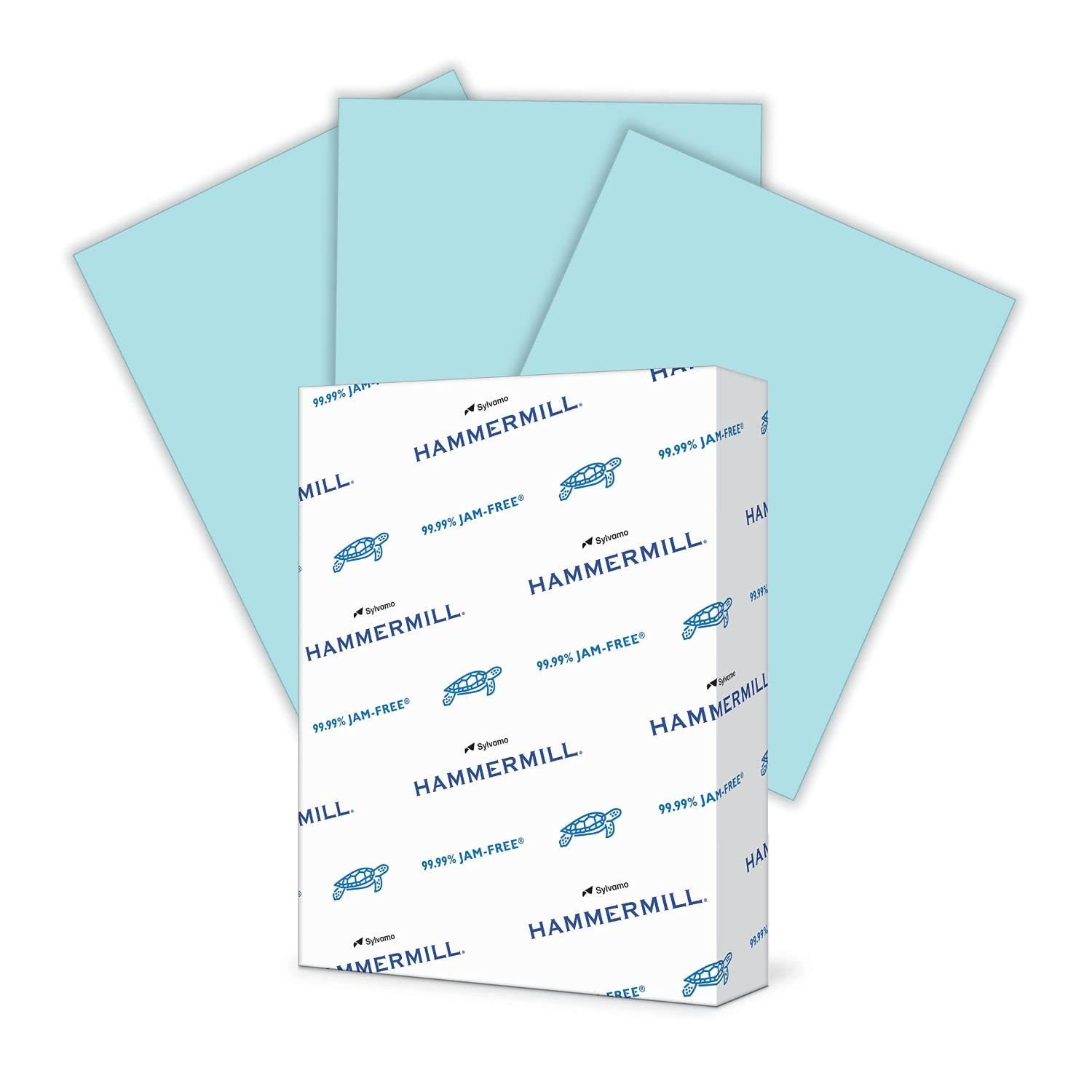 Colored Paper, 20 lb Blue Printer Paper, 8.5 x 11 – Made in the USA, Pastel P…