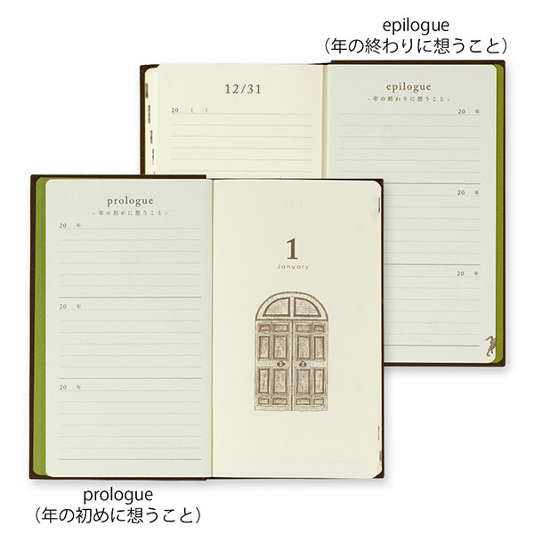 MIDORI STORE 3 Years Diary “Meet yourself from last year” 12395006