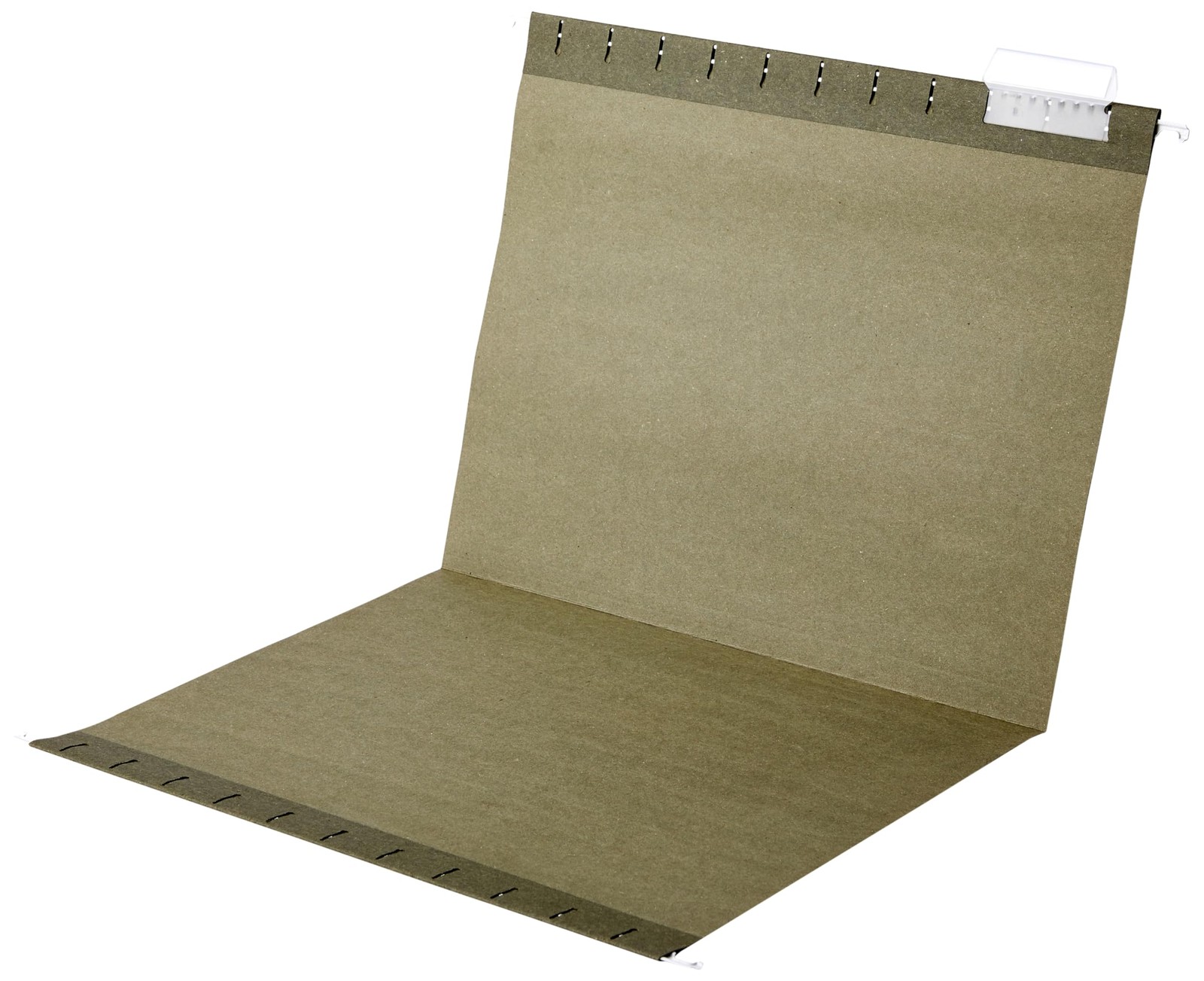 Amazon Basics Hanging File Folders with Adjustable Tabs, 25 Pack, Green