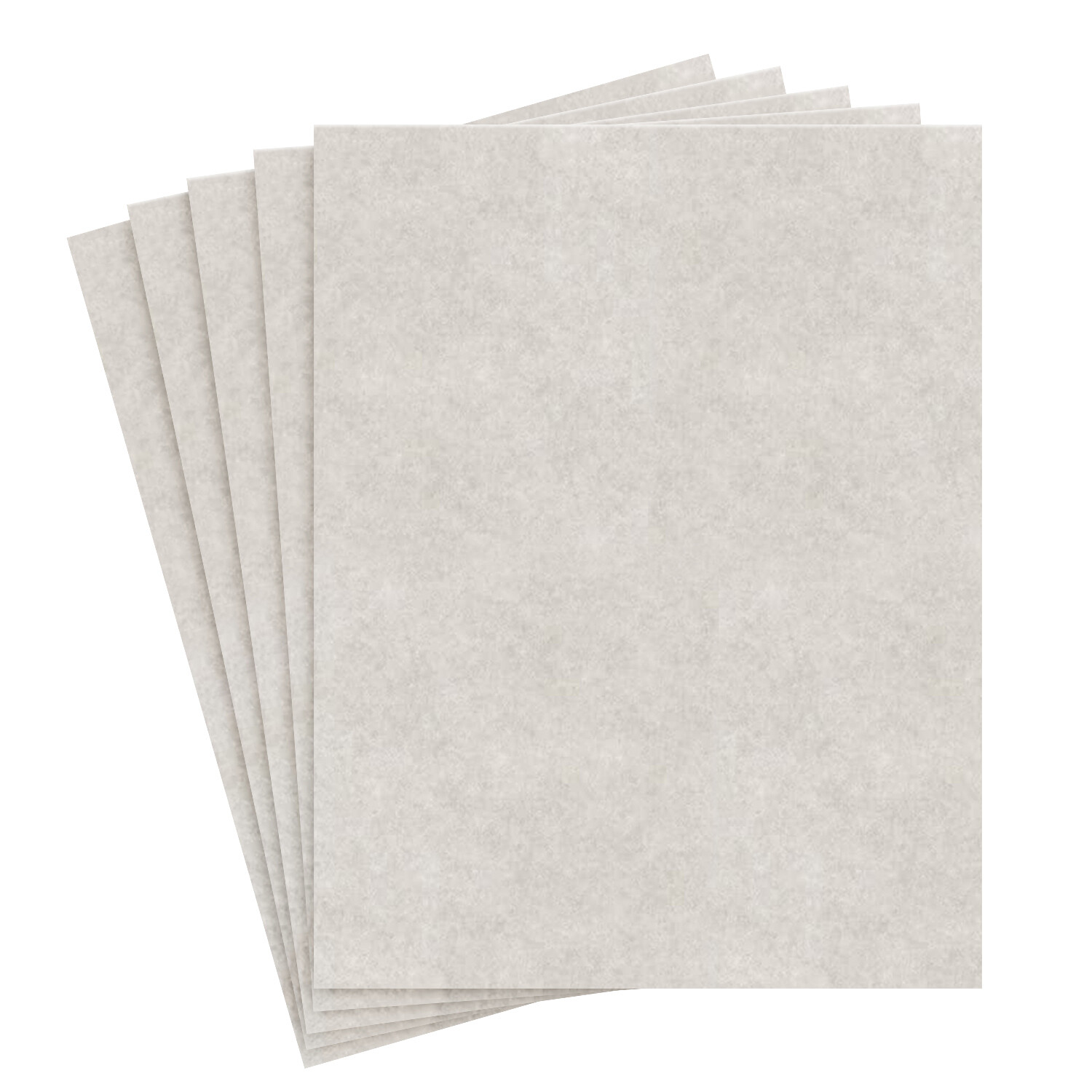 8.5 x 11” Smoke Gray Stationery Parchment Paper, 24lb Bond/60lb Text, 50 Sheets