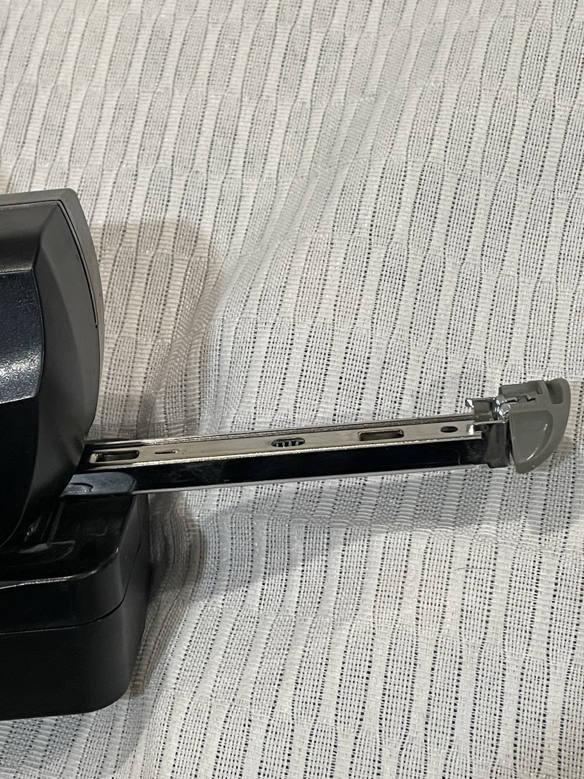 Max USA Electric Flat Clinch Stapler Automatic Heavy Duty Desktop Black