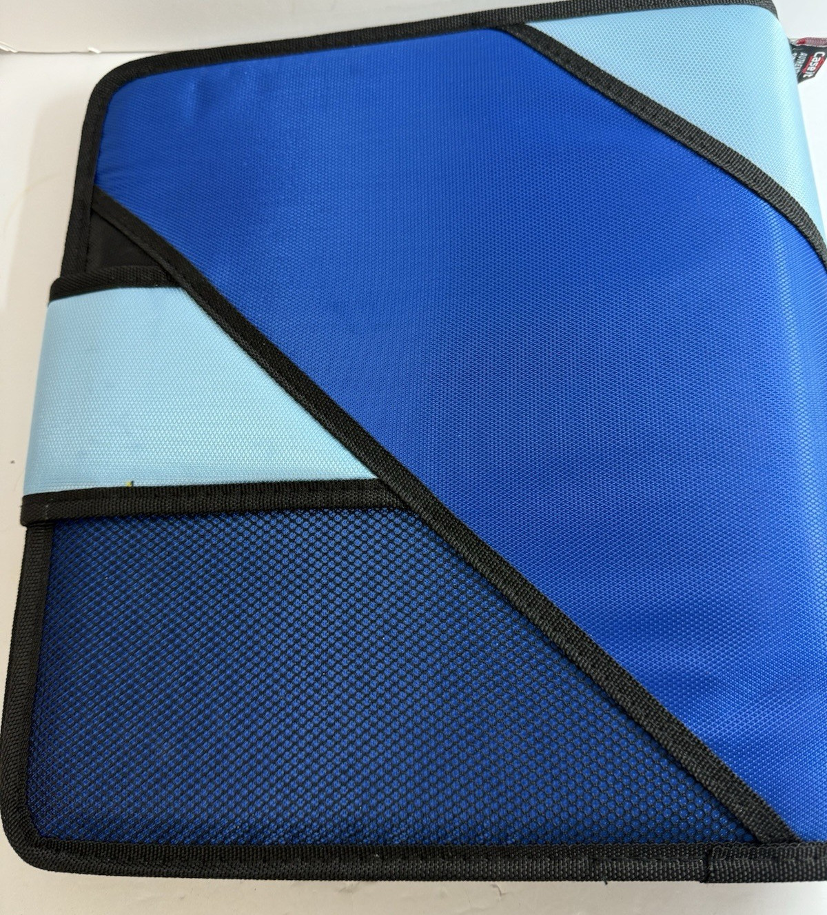 Case It Blue and Black Open Tab 3 Ring Binder 2-inch Capacity NEW with Tags