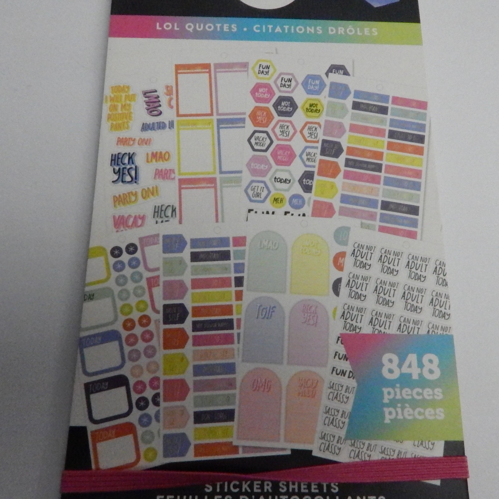 The Happy Planner 8 Sticker Books Sheets Lot of 8 Books