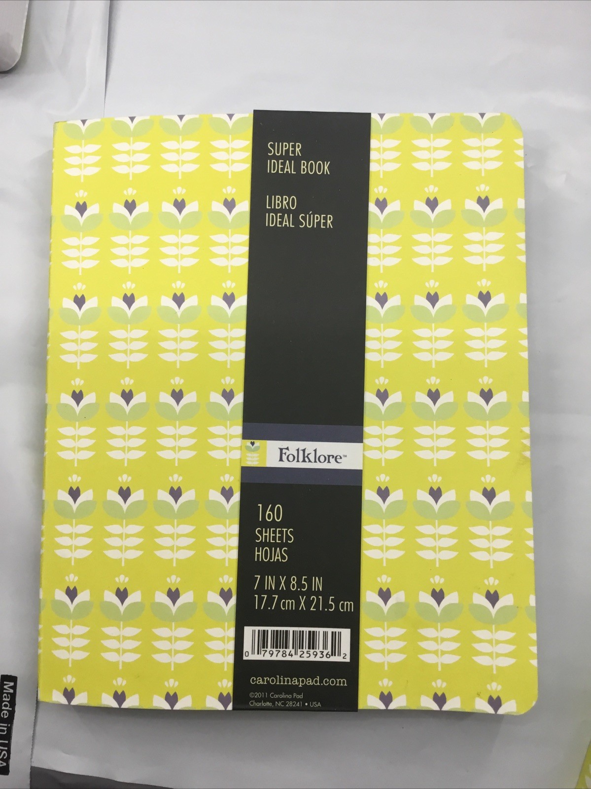 Lot 5 Fancy Notebooks Journals Diary Idea Book 160 Pages NOS