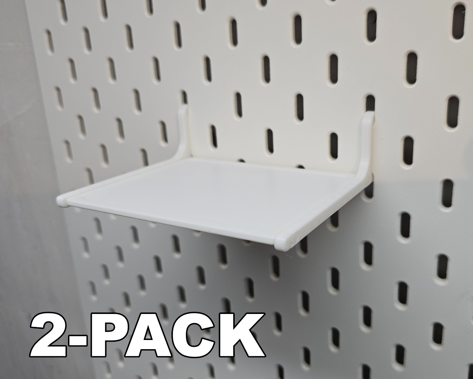 2-Pack IKEA Skadis shelf