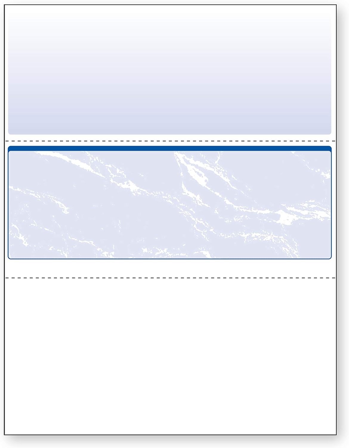 Blue Marble Business Checks – 11 Security Features, 500 Pack for Safety