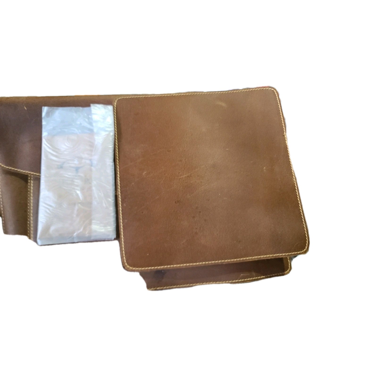 Platero Leathercraft Handmade Full Grain Leather Portfolio Document Sleeve Journ