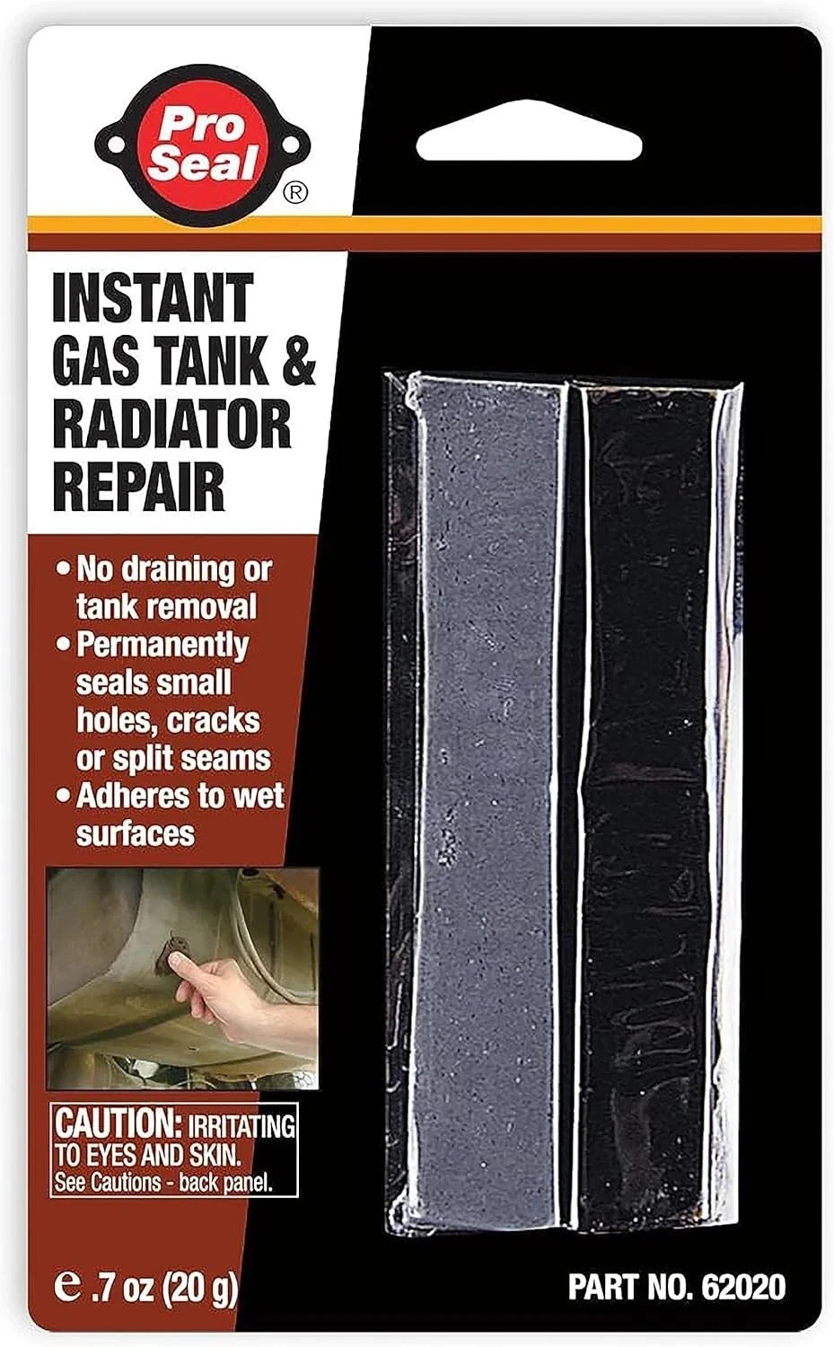 Super Glue Pro Seal N62020 Instant Gas Tank and Radiator Repair Clear