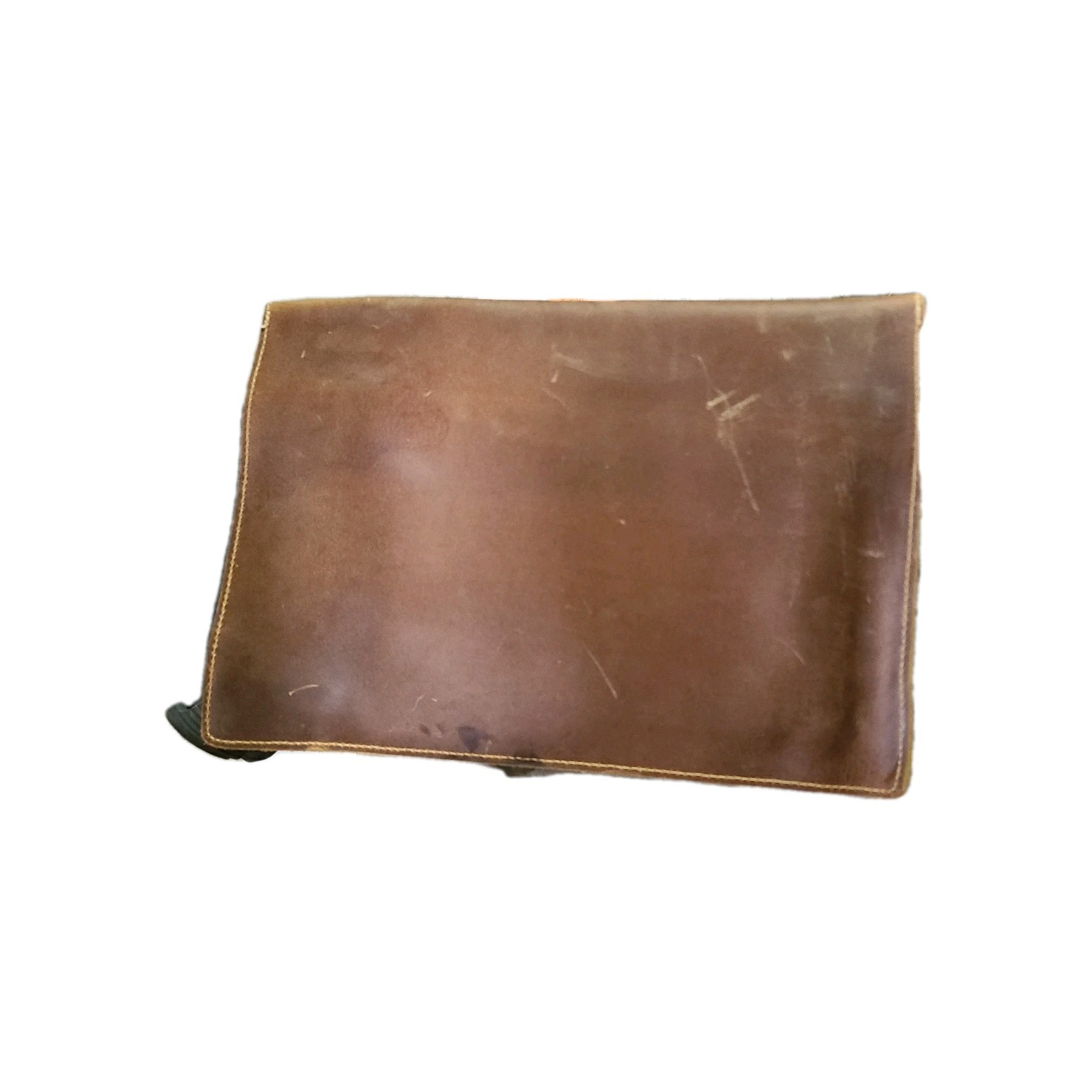 Platero Leathercraft Handmade Full Grain Leather Portfolio Document Sleeve Journ