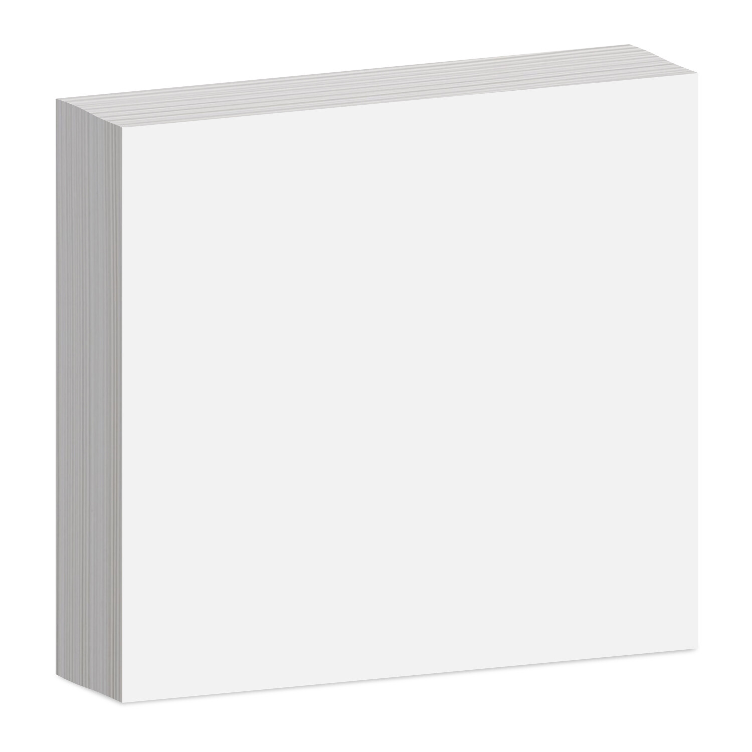 Blank White Square Cardstock – 12” x 12” – 65lb Cover – 50 per Pack