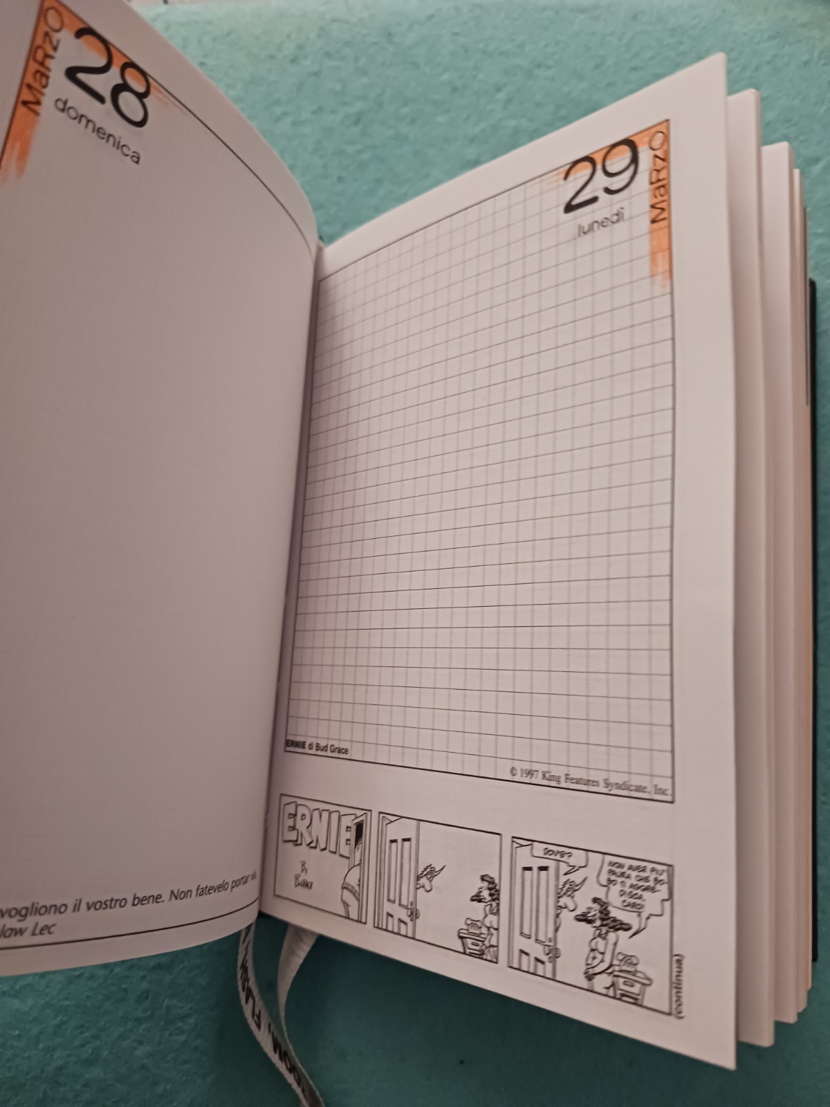 Vtg Y2k Comix Mignon Plus Planner School Diary ITALIAN Unmarked Hobonichi Style?