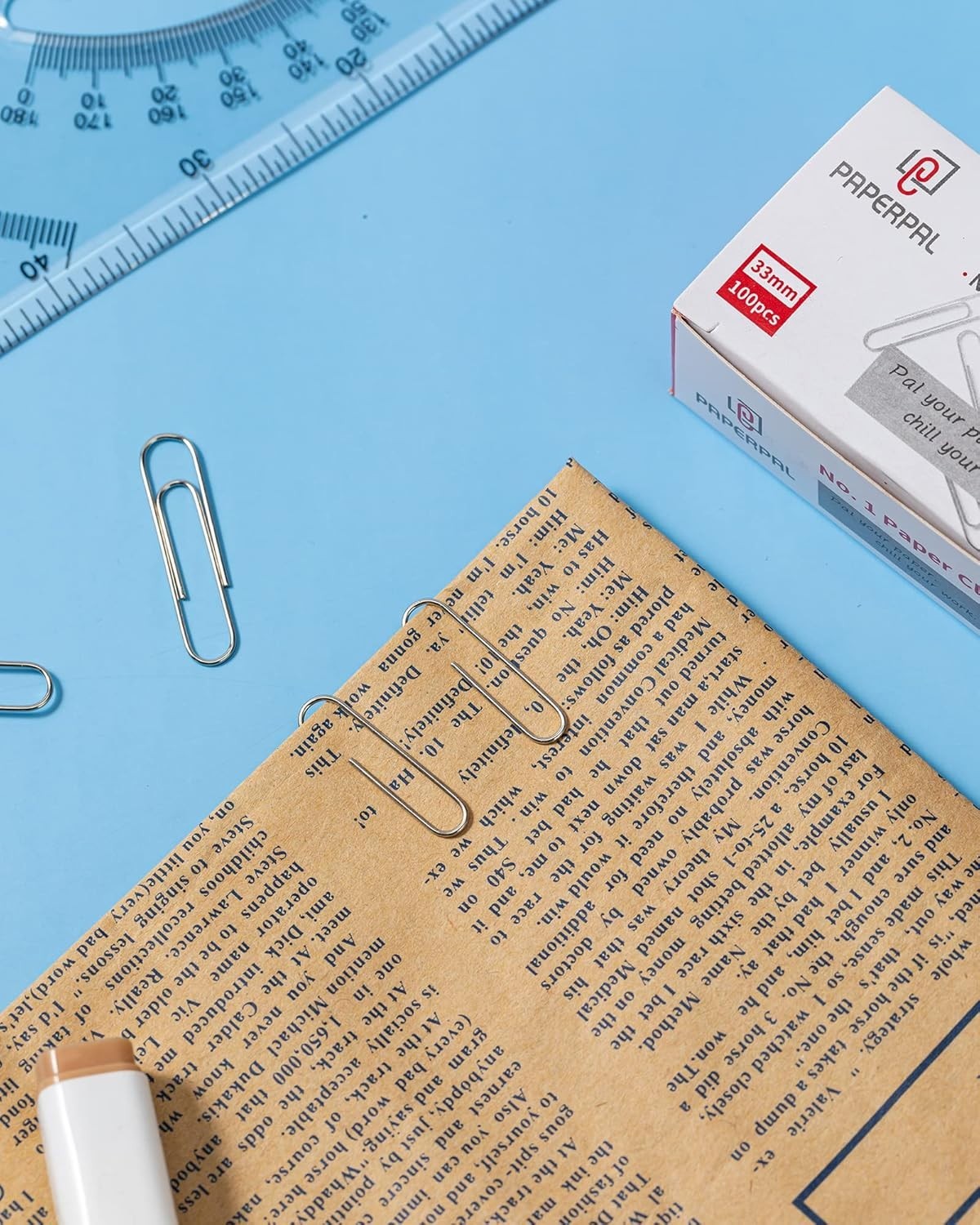 Versatile 2000 Count Smooth Paper Clips – Ideal for Organizing & DIY Projects