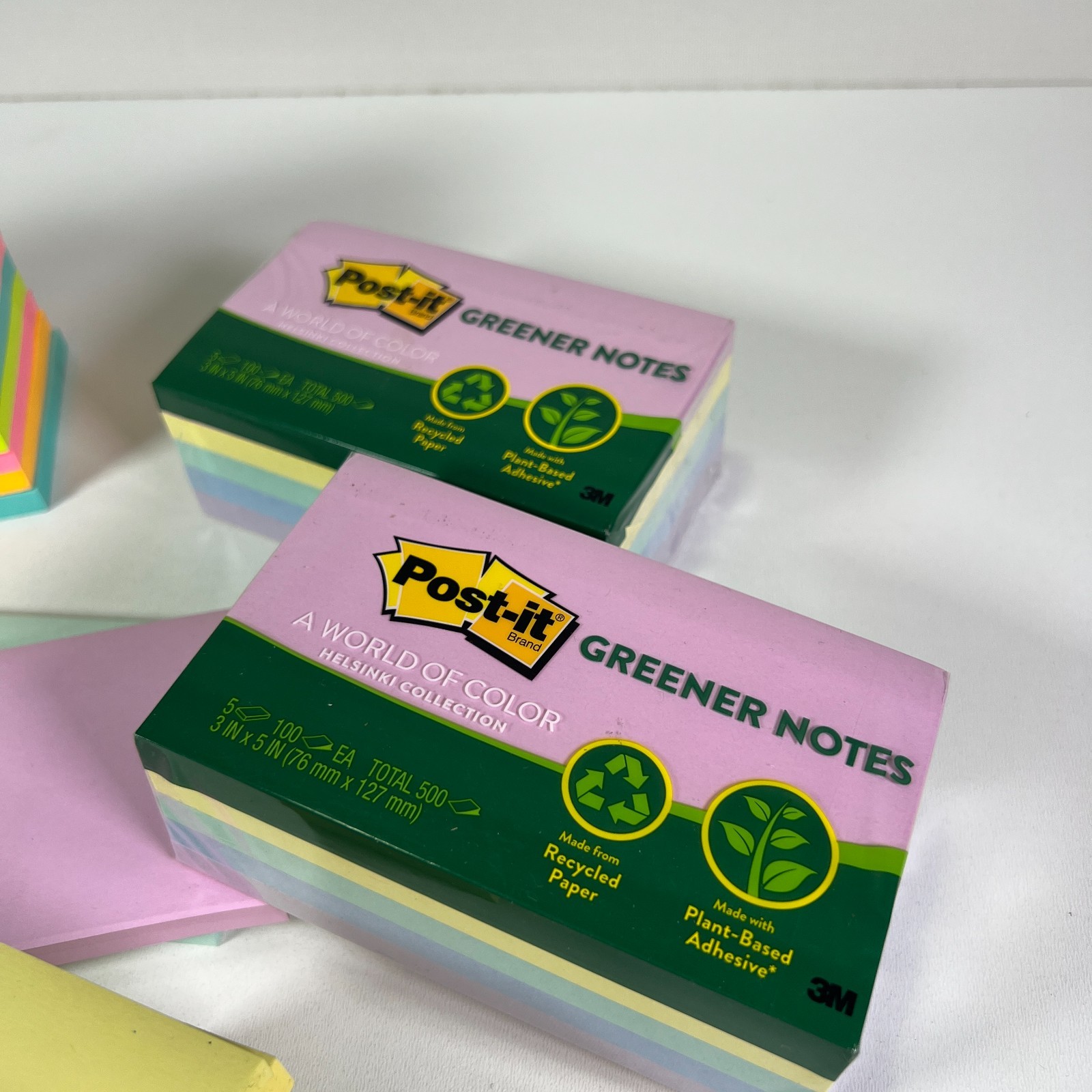 Post-it Sticky Notes Pads (3×3; 3×5; 2×1.5) Yellow, Pink, Multicolor Lot (52x)