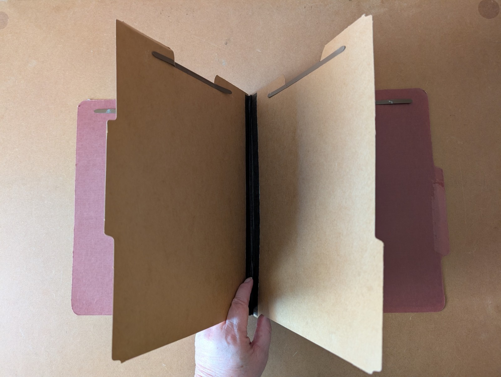 USED Lot 20 SMEAD Classification FILE FOLDERS Pressboard Letter Size 2 DIVIDERS