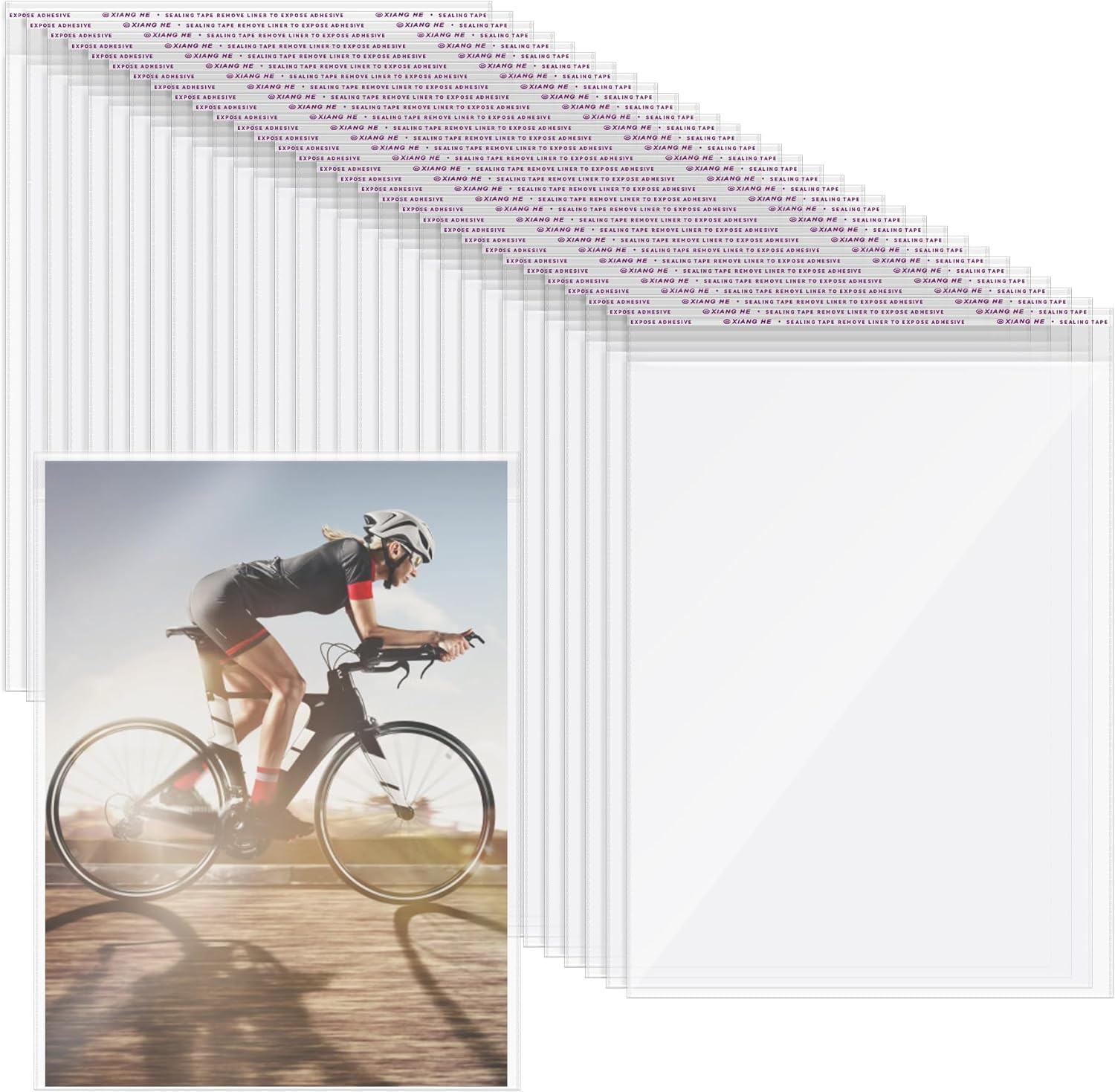 100Pcs Magazine Protectors for Collectors 9.25 x 11.42 inch Clear