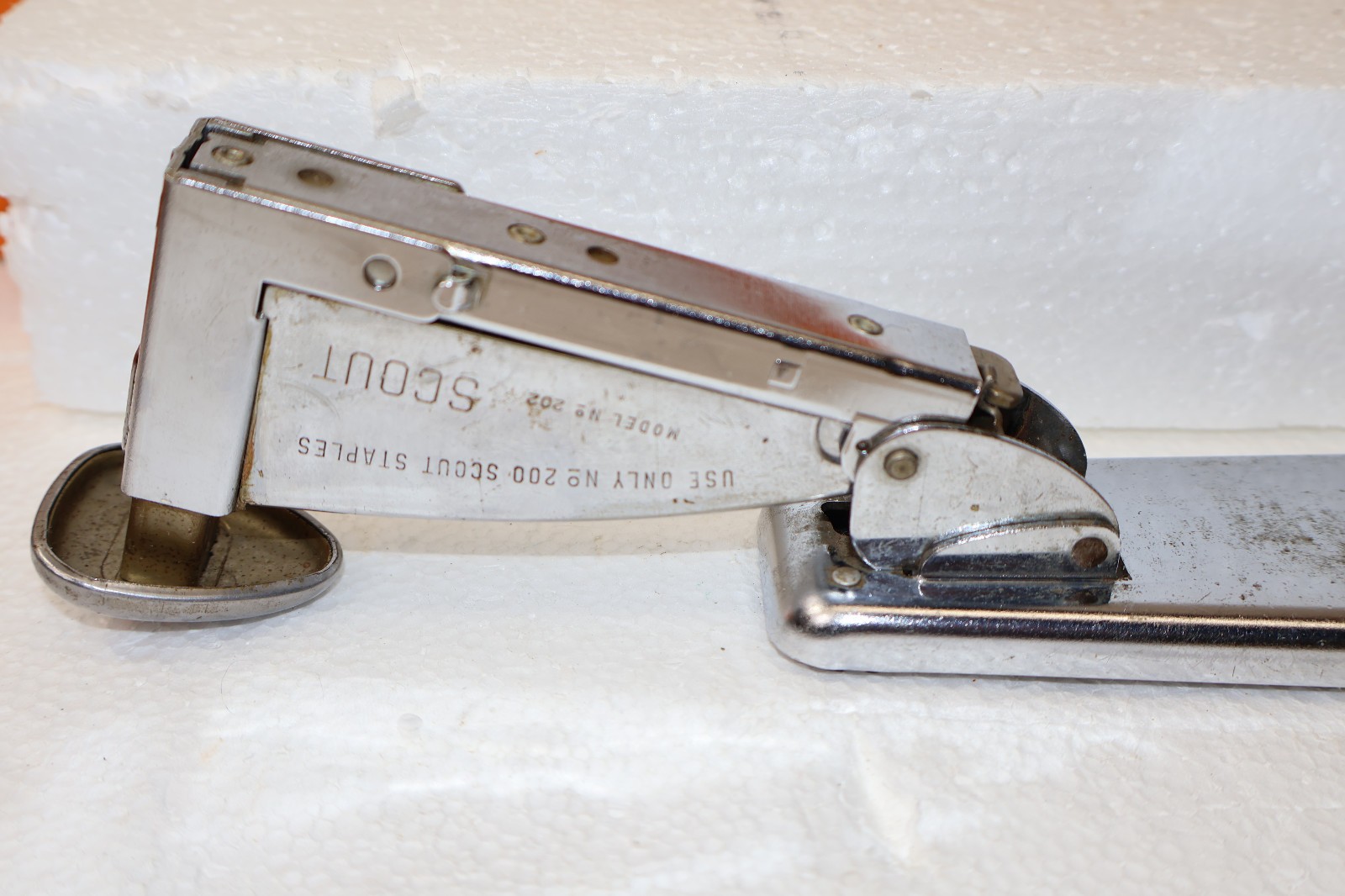 Vintage Ace Scout Model No. 202 With Original Box 3″ x 4.5″ Stapling Machine