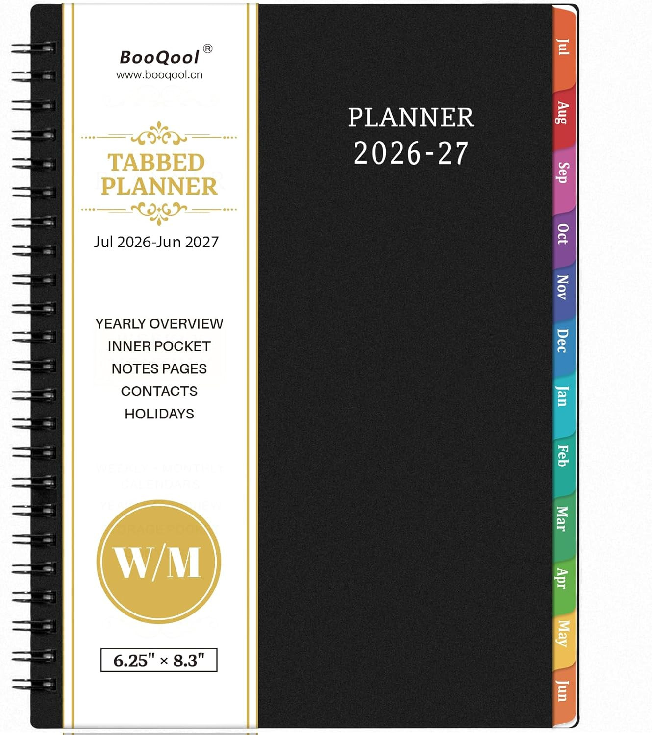 Planner 2026-2027 – July 2026 – June 2027, 2026-2027 Planner Weekly and Monthly,
