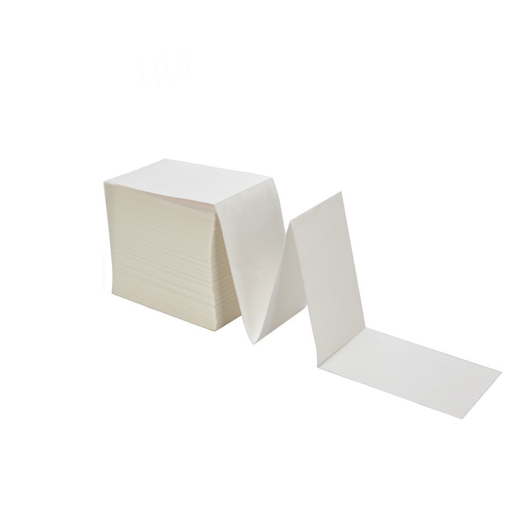 4×6 Fanfold Direct Shipping Thermal Labels Mailing Address Label for Zebra Rollo