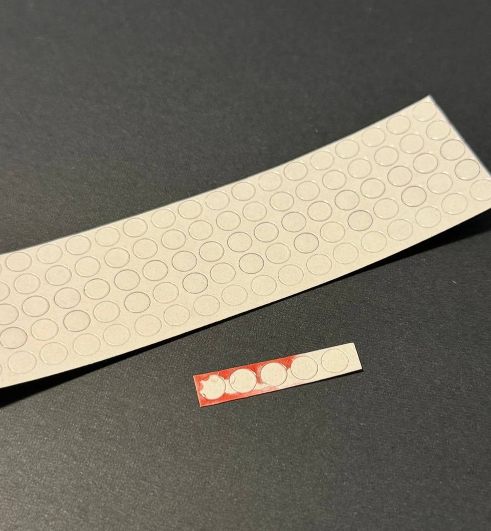 100 Pcs Water Liquid Moisture Indicator Warranty Labels Stickers, 5mm