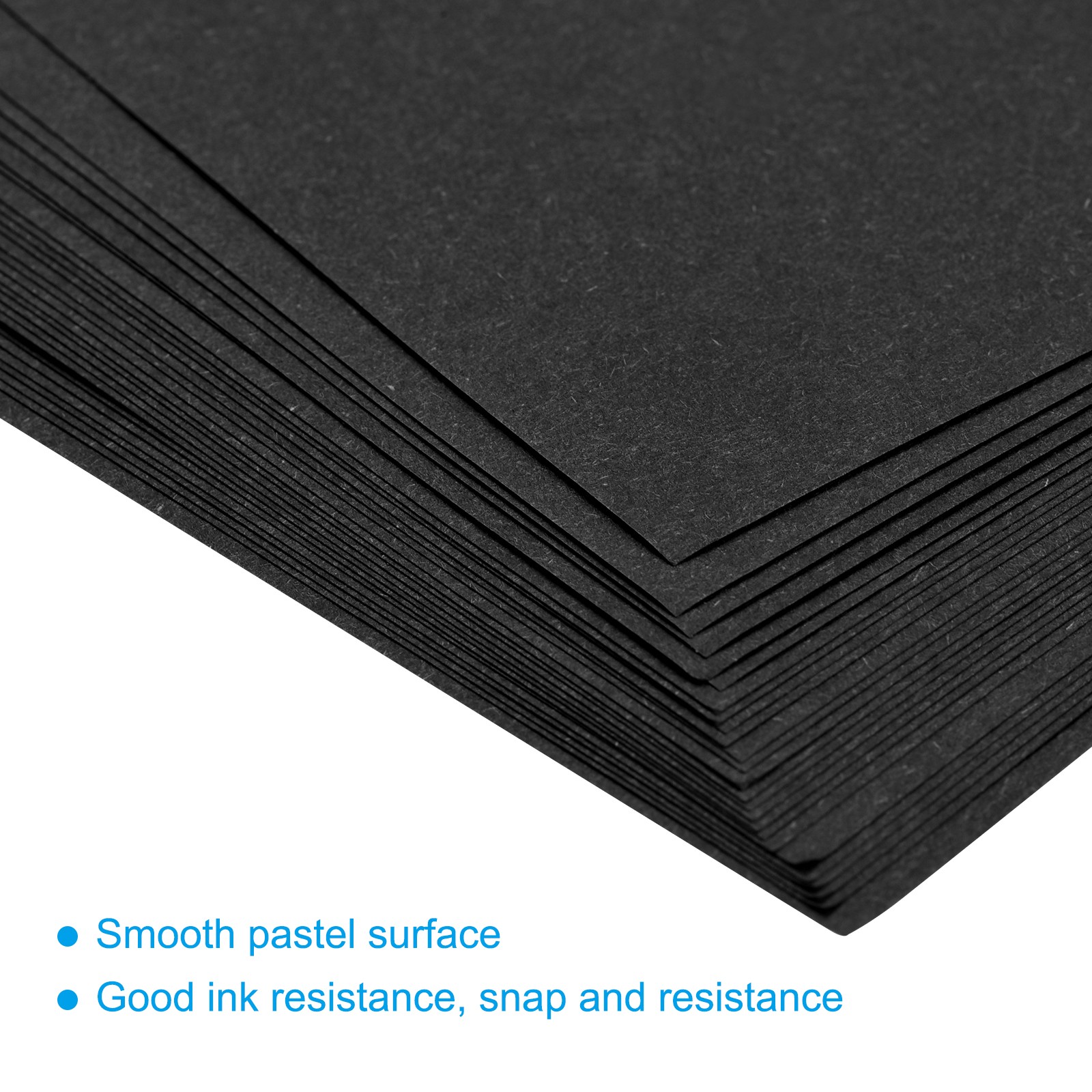 Colored Copy Paper 8.3×5.8 Inch 80gsm Black 50 Sheets