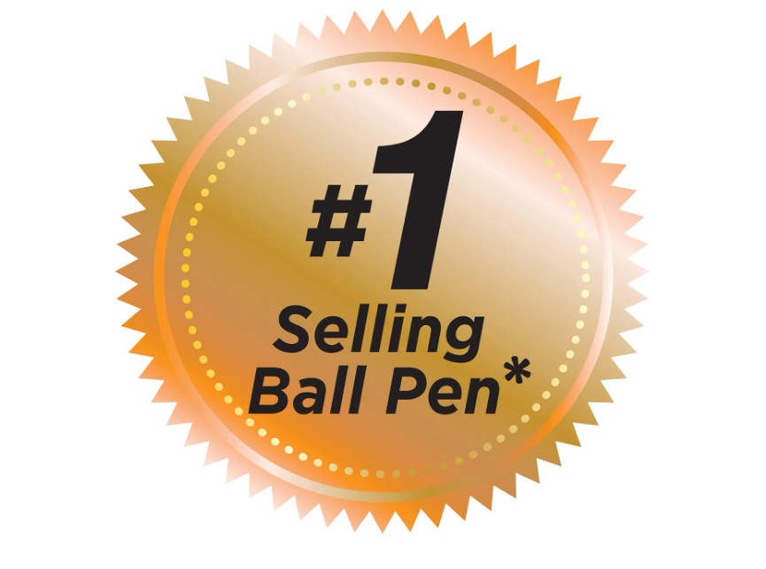 2 Pack Bic Round Stic Xtra Life Ballpoint Pen Medium Point 1.0mm Black 60ct Each