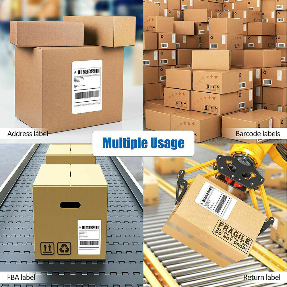2 Roll Thermal 4x 6 Shipping Postage Labels 220/Roll Compatible Dymo 4XL 1744907