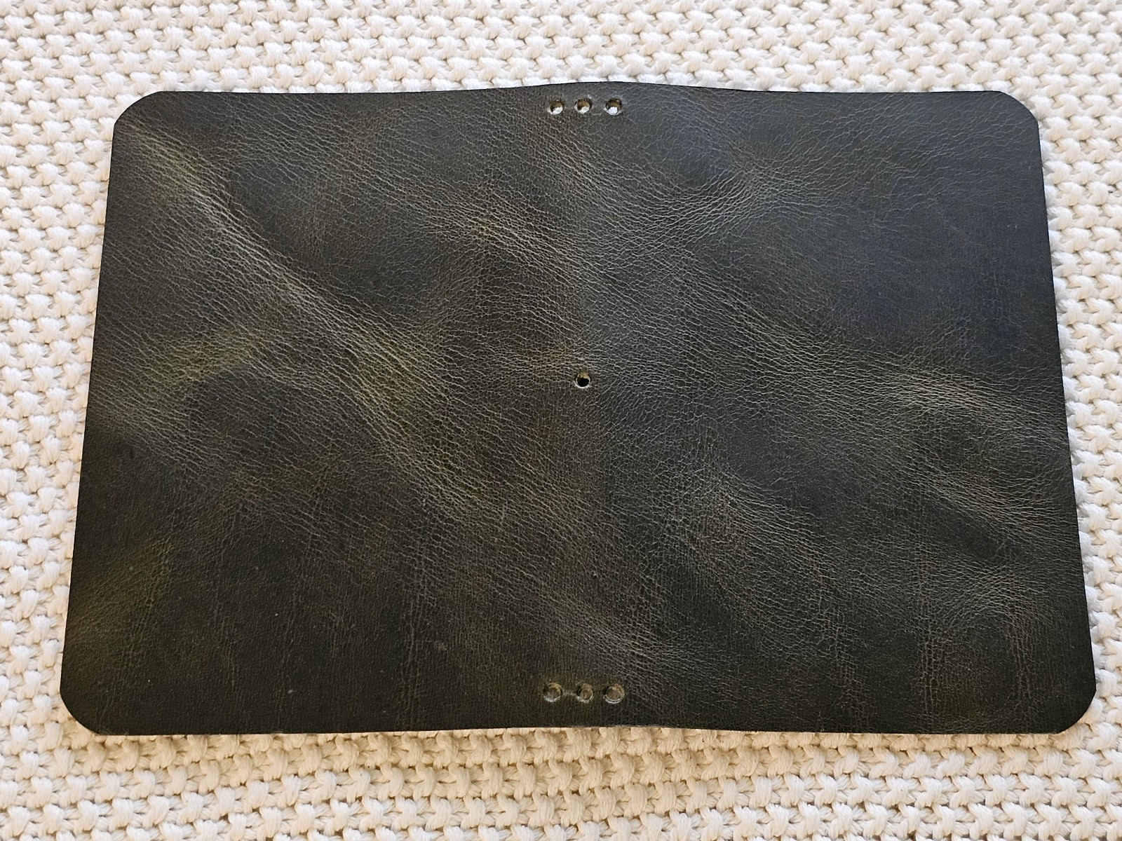 Olive Green Pocket size Traveler’s Notebook (no elastics)