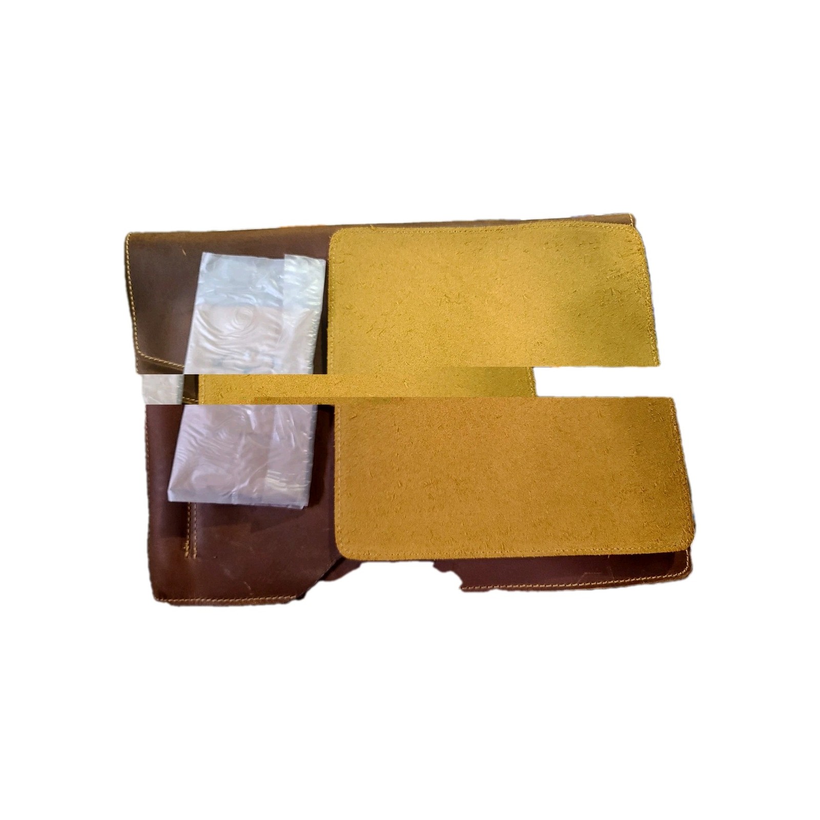 Platero Leathercraft Handmade Full Grain Leather Portfolio Document Sleeve Journ