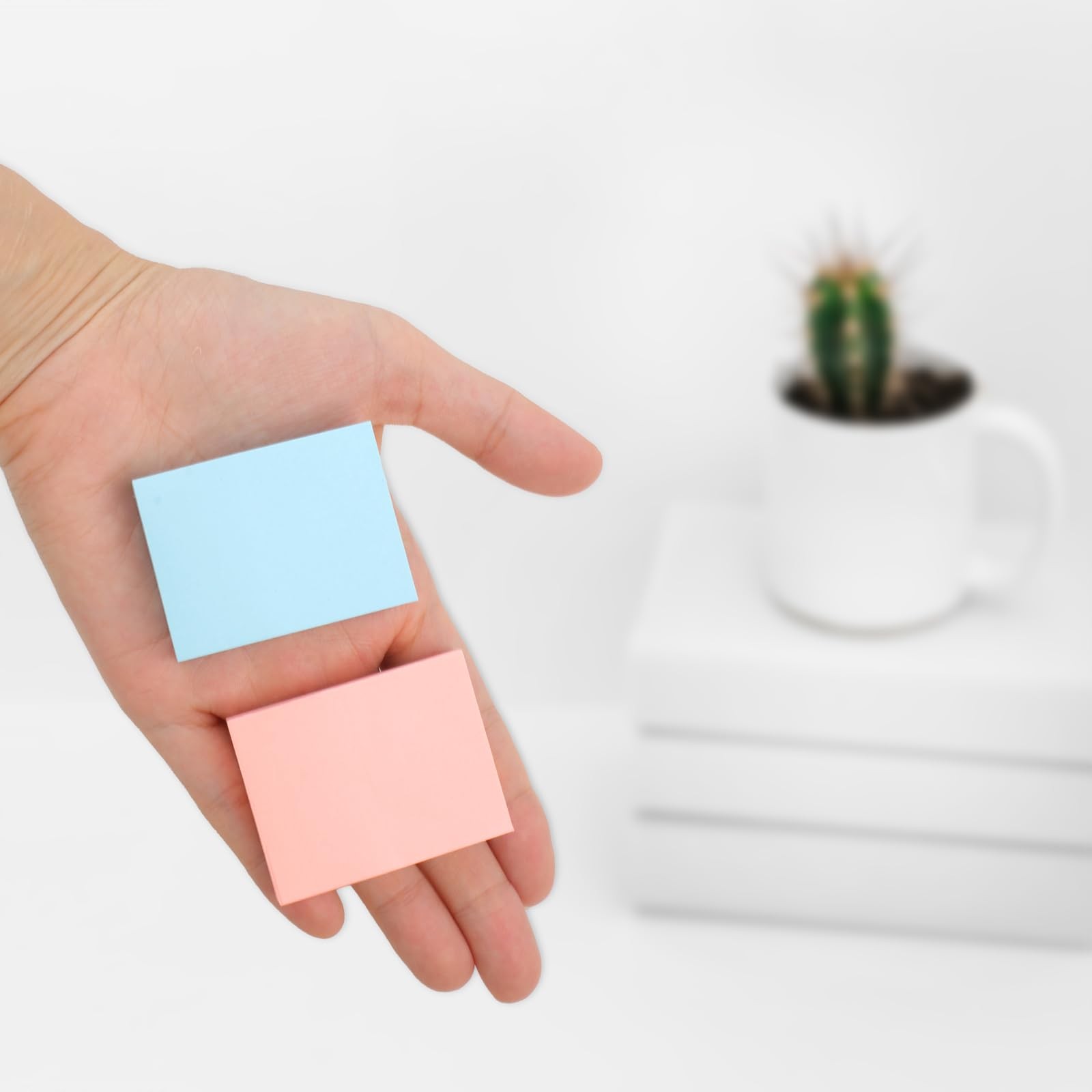 Azureal Small Sticky Notes 1.5×2 Inches, 24P 100 1.5 x 2 inches, Multicolor