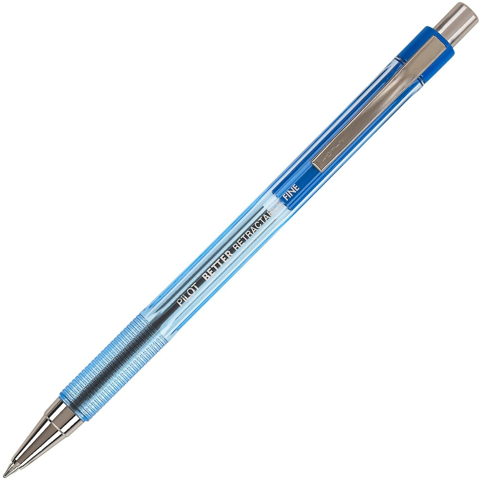 30001 Pilot The Better Retractable Ballpoint Pen, Fine Point, Blue, Pack of 3