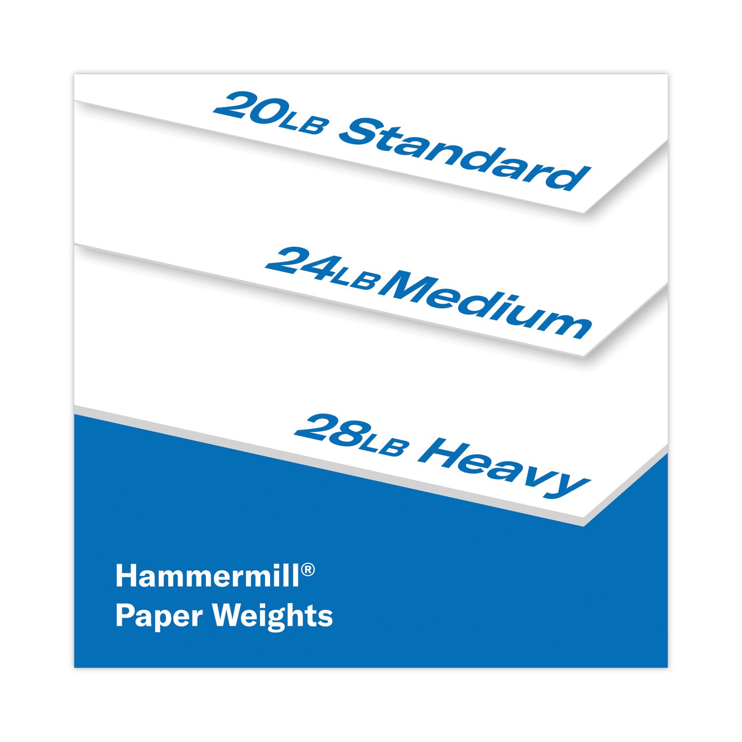 Hammermill? Copy Plus Print Paper, 92 Bright, 3-Hole, 20 lb, 8.5 x 11, White, 50