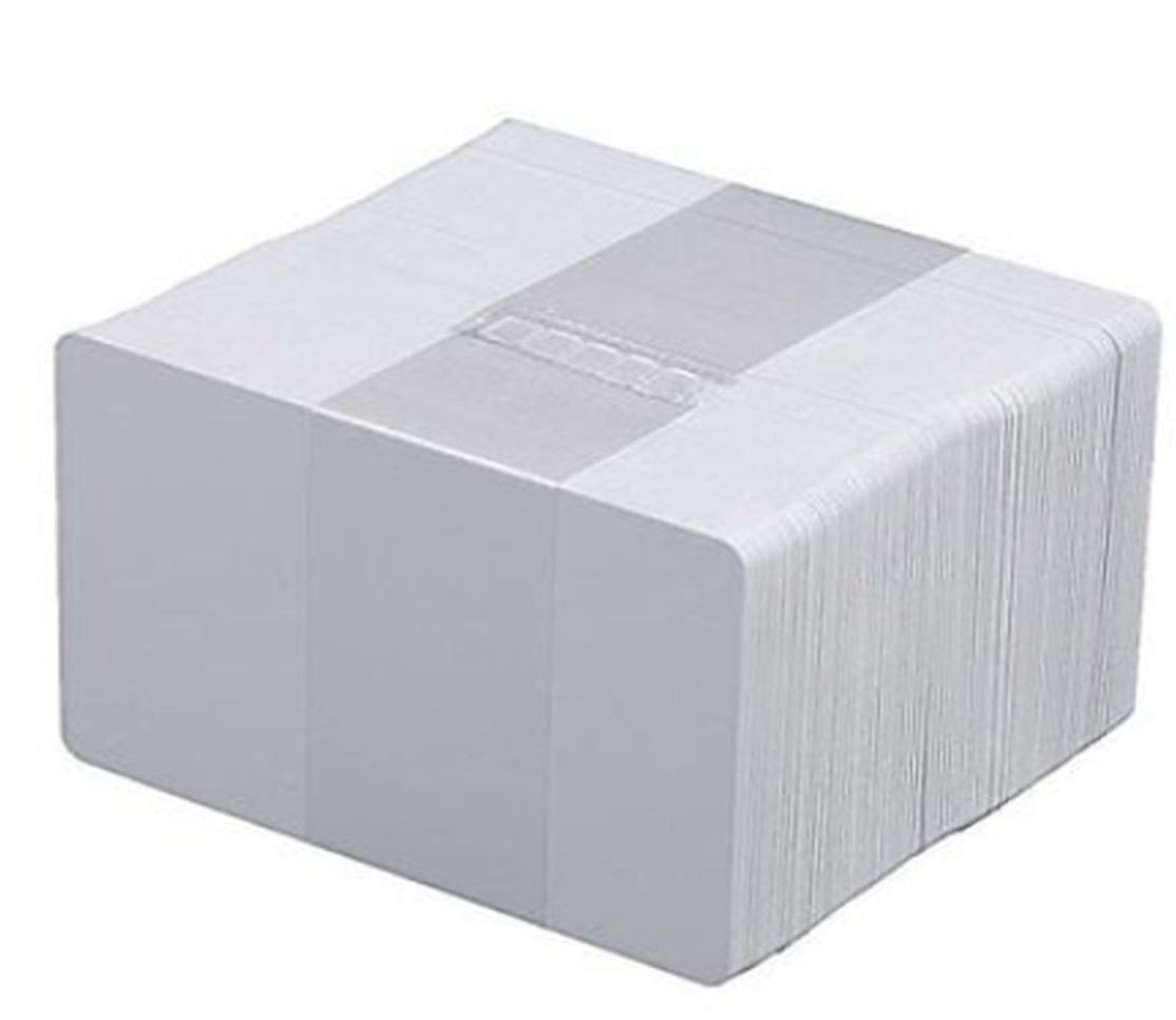 Clear PVC 14 mil CR80 ID Card Protective Overlay with Adhesive Back – 500 Pcs