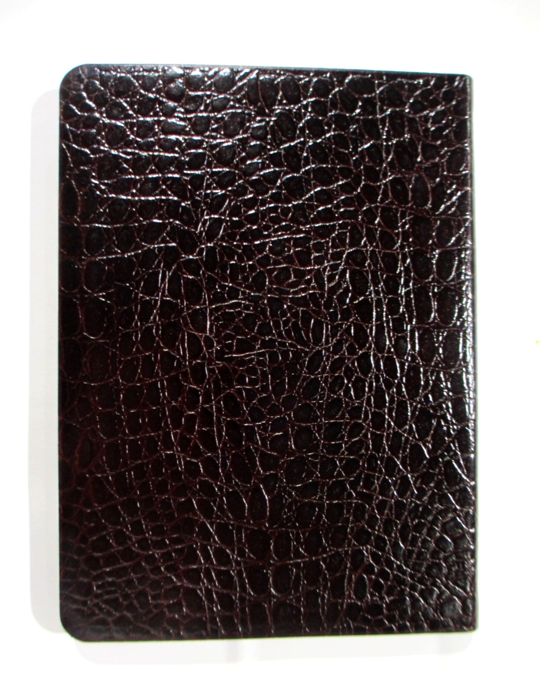 Journal 7″ Leather Soft Cover 224 Lined Pages Graphic Image List$90 Brown Croco