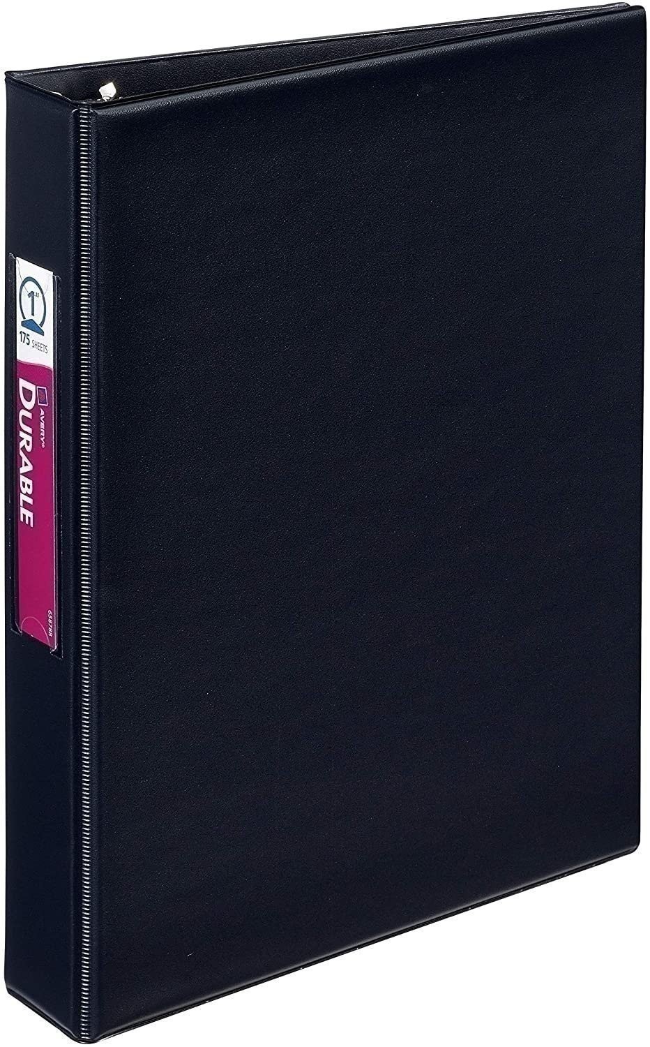 Avery 1″ Mini Durable 3 Ring Binders, Round Rings, 5-1/2” x 8-1/2”, 175-Sheet…