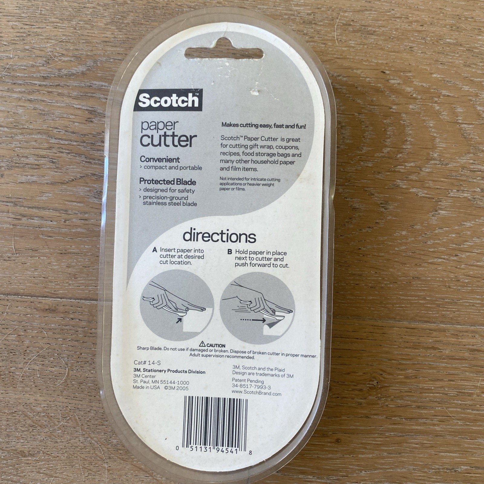 SCOTCH Paper Cutter – For Coupons, Faster Than Scissors, Made in USA 2005 Gray