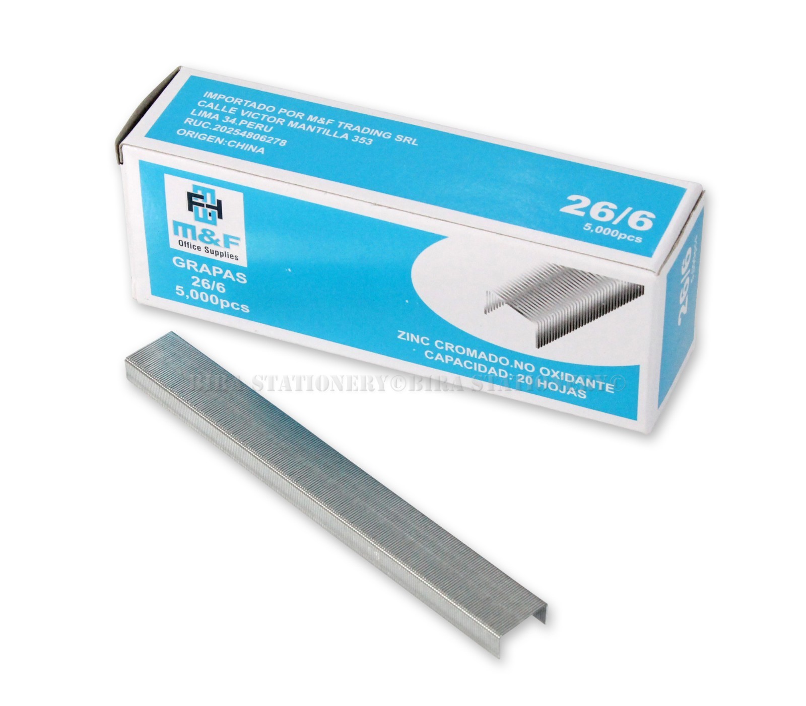 5000 Count Standard Chisel Point Staples, 1/4″ Length, For Office School Home
