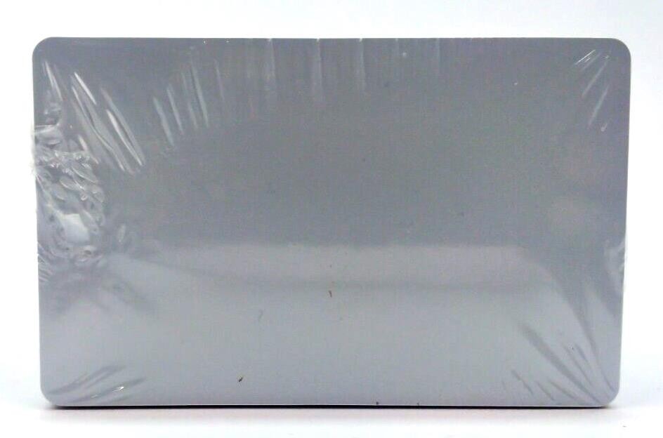 Clear PVC 14 mil CR80 ID Card Protective Overlay with Adhesive Back – 500 Pcs