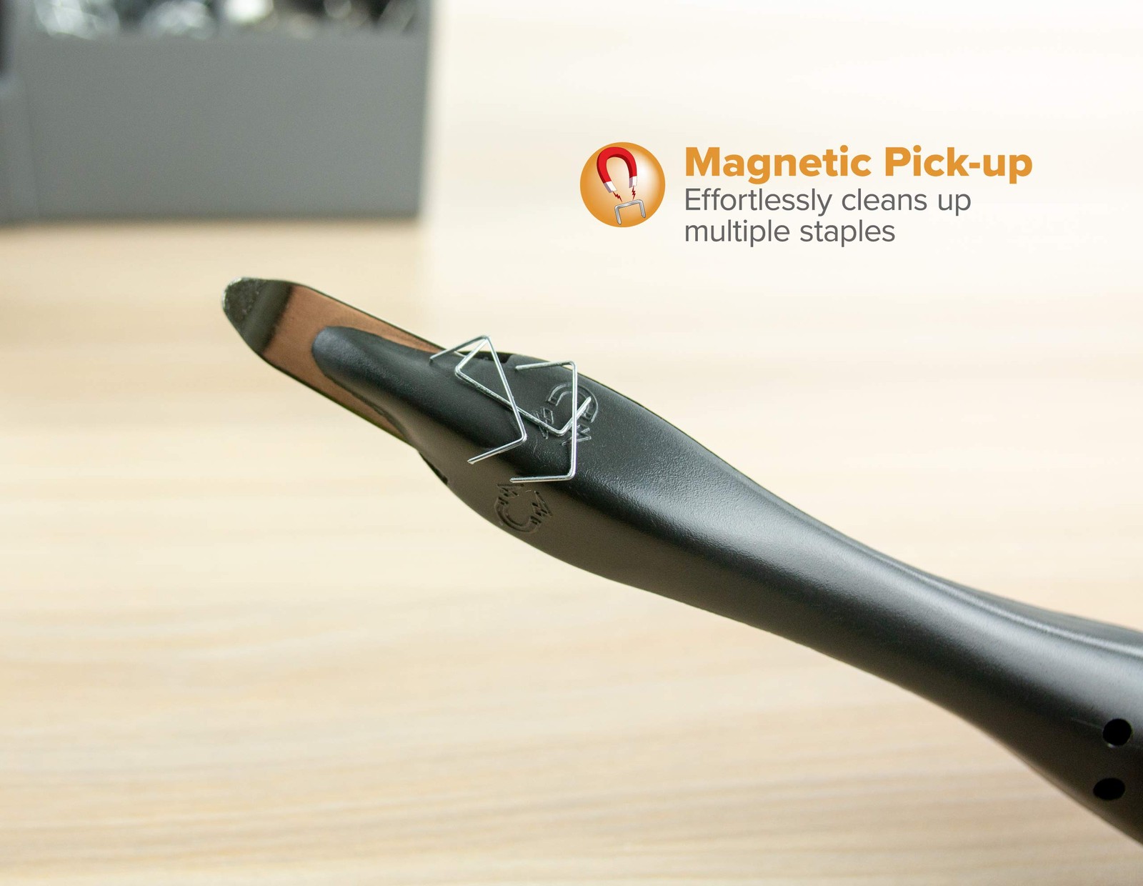 Bostitch Office Professional Magnetic Easy Staple Remover, 1 Pack, Black