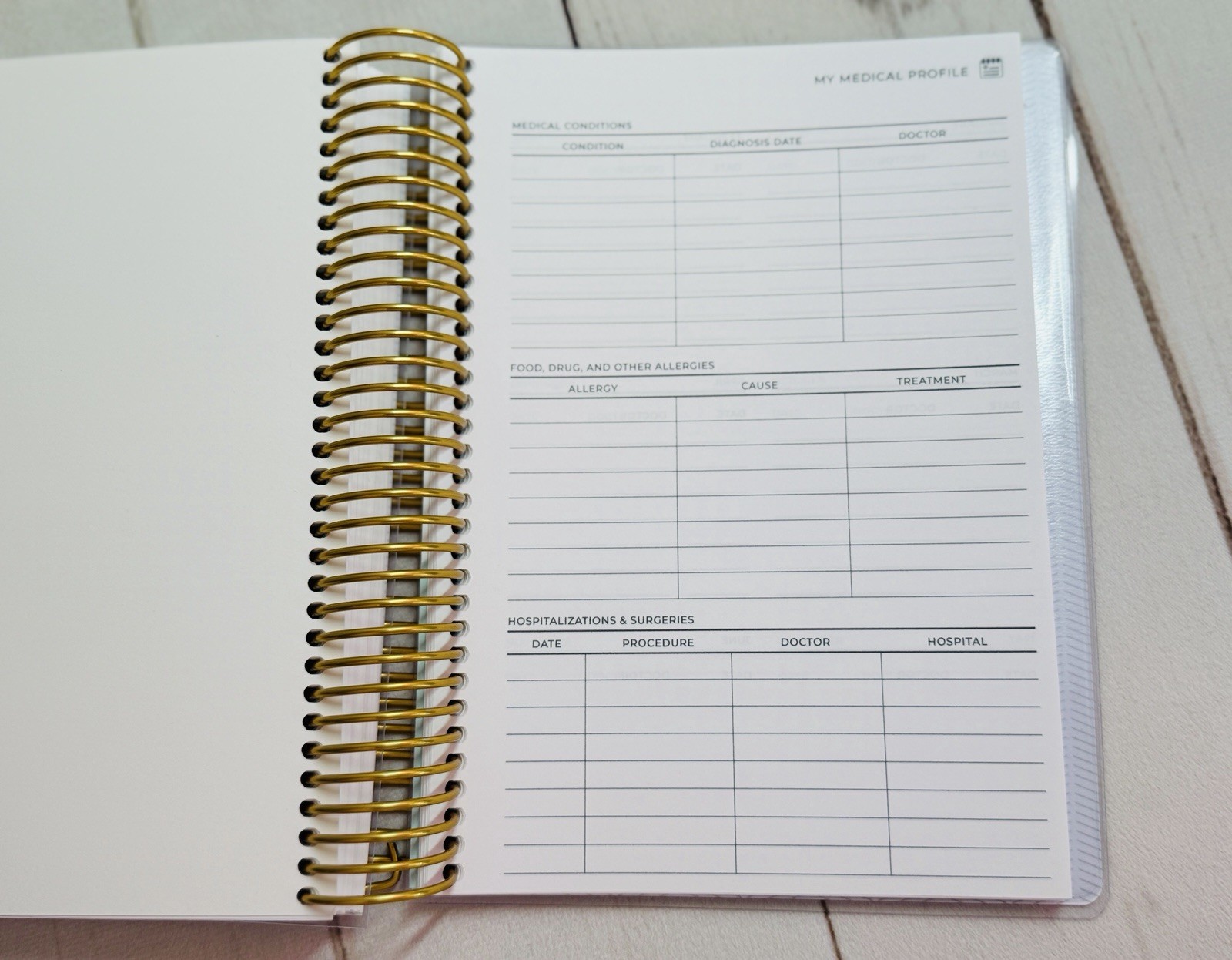 NEW Plum Paper A5 Month Hourly Daily Planner Feb – July 2026 Gold Coil Pink