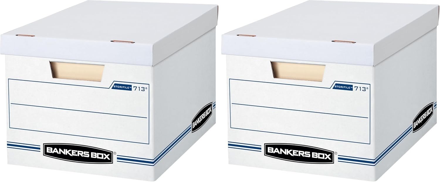 Bankers Box 12 Pack Letter Legal STOR/FILE Storage