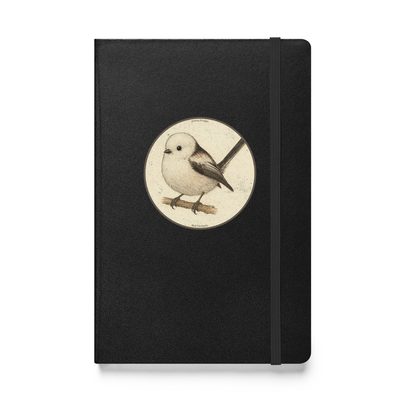 Retro Shima Enaga “Japanese Snow Fairy Bird” Birding Journal – Hardcover