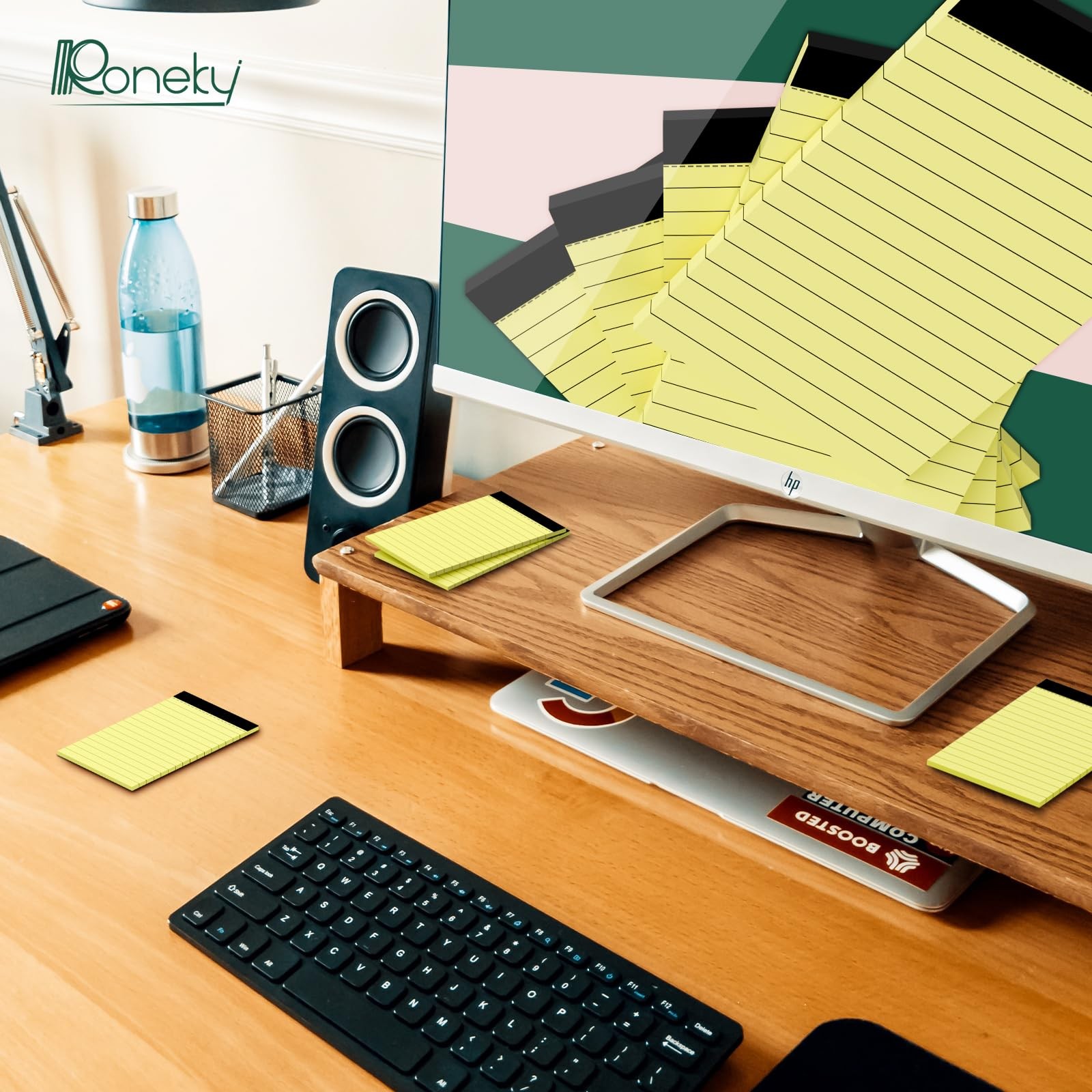 8 Pack Small Note Pads 3×5 In, College Ruled 3 x 5” Notepads Server Note Pad