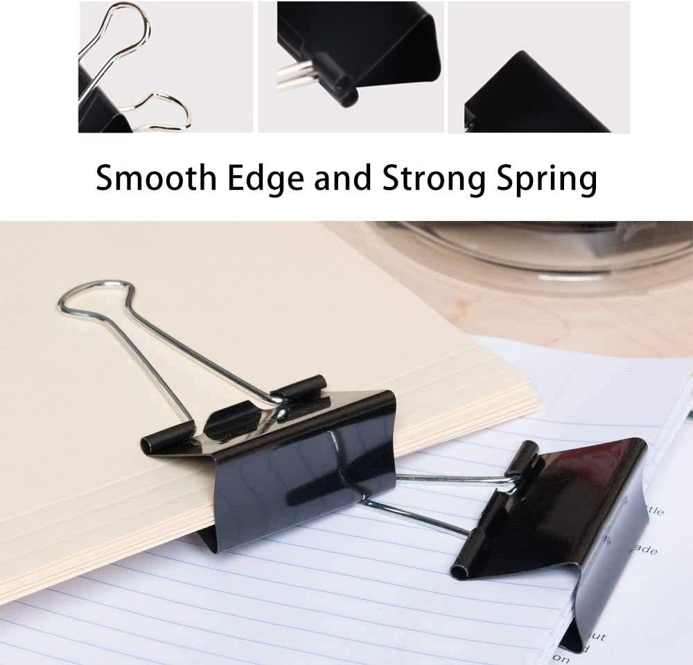 Quality Jumbo Binder Clips 2.4 Inch – Perfect for Organizing Papers