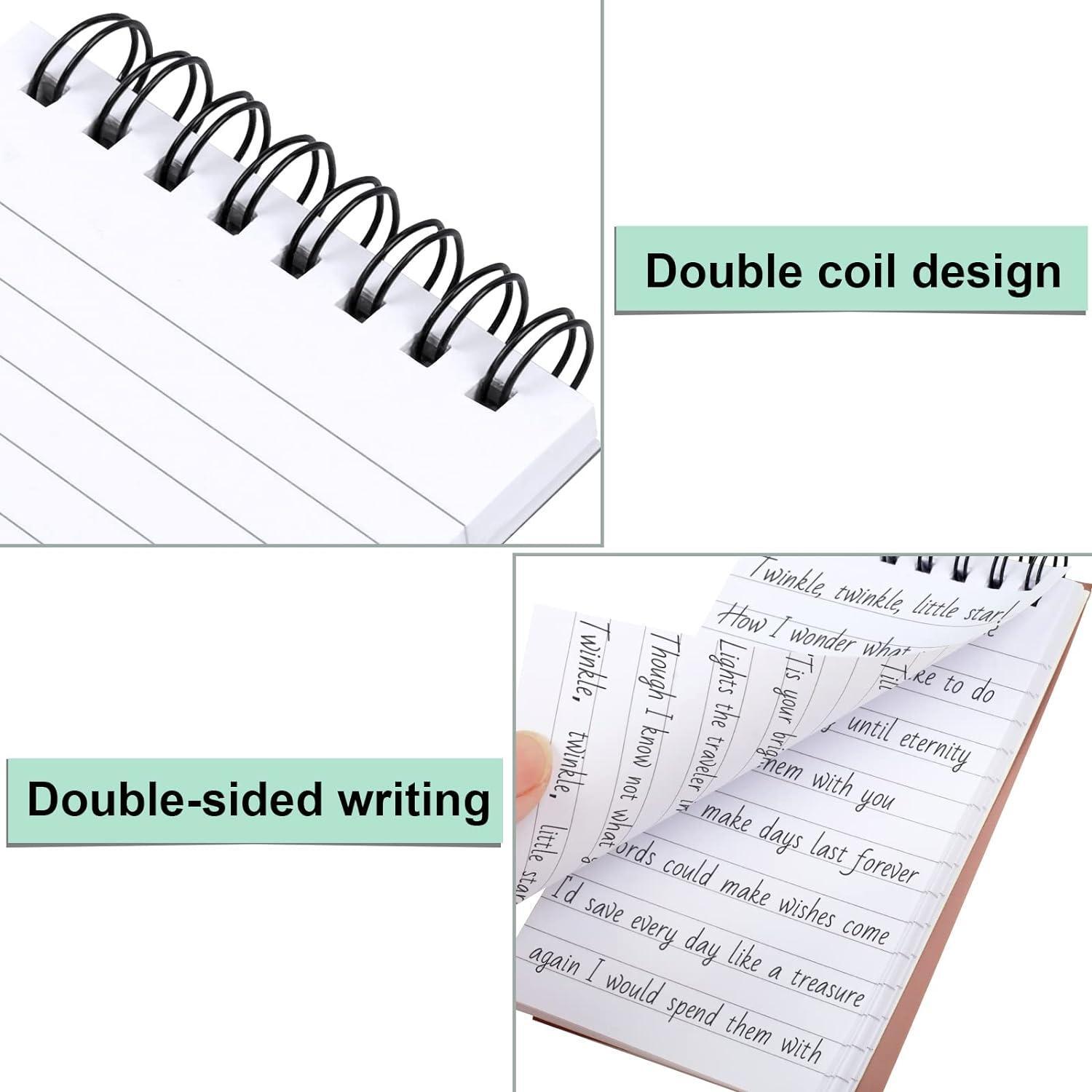 6 Pcs All-weather Memo Paper Notepad W/ Cover Waterproof Write in Rain Notebook