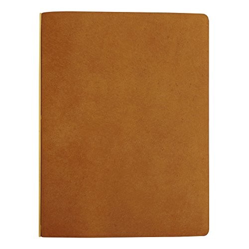 DESIGNPHIL A5 Plotter in Beige Ebro Leather Binder with 11mm Rings