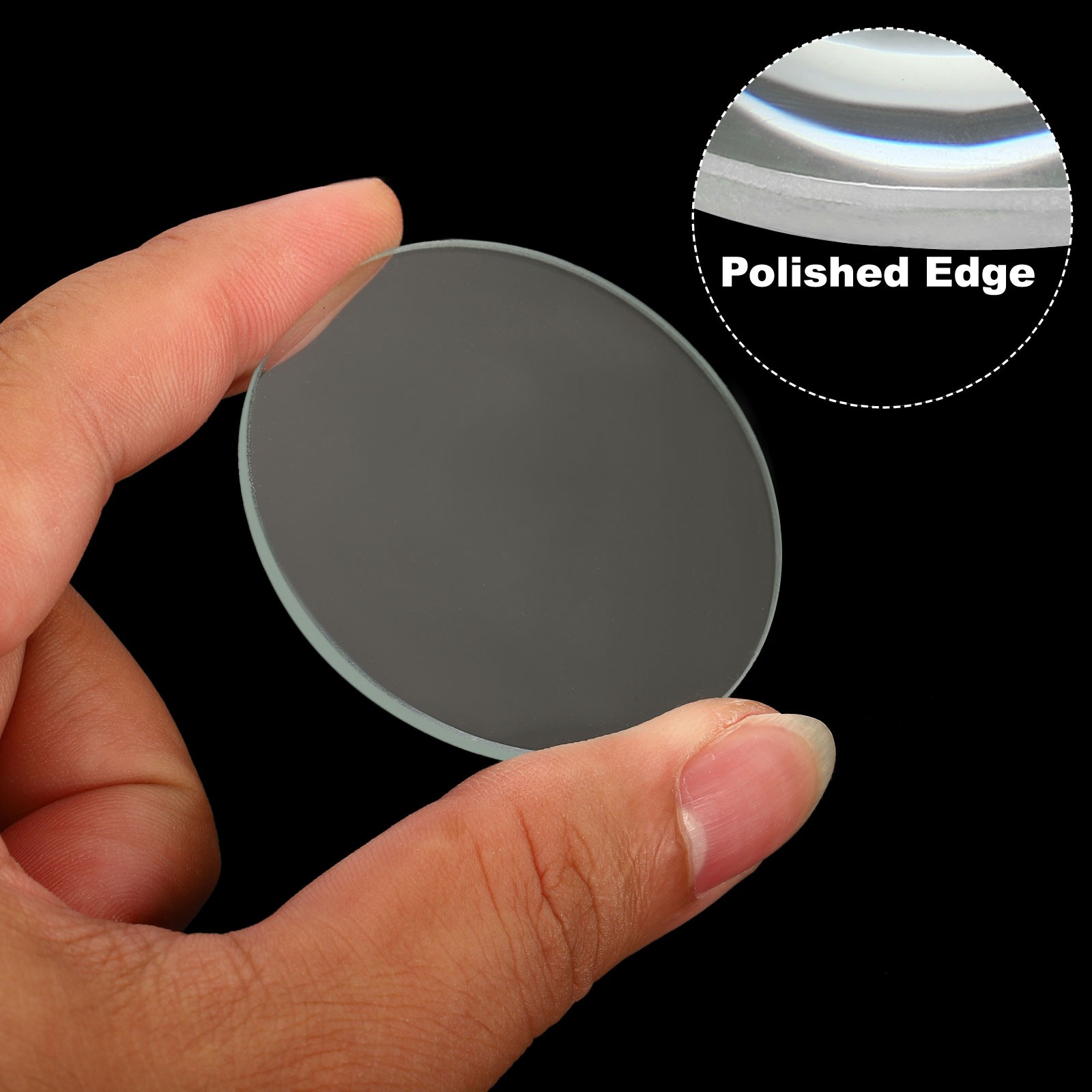 2″ (50mm) Focal Length Double Convex Lens, 30mm Diameter 5mm Height