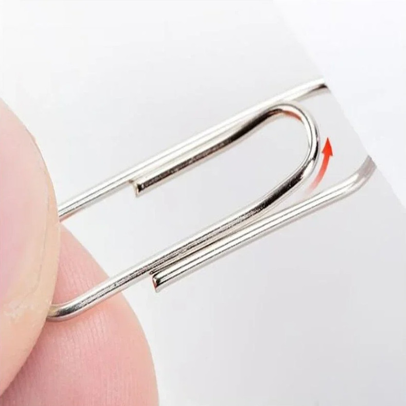 300pcs Large Paper Clips – Durable and Versatile for Office, School and Home Use