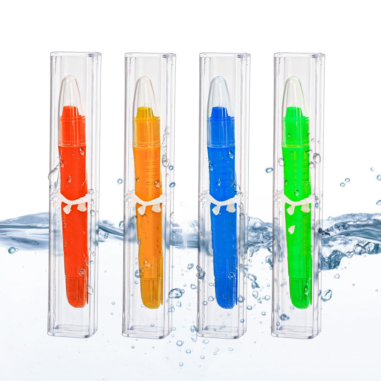 50 Pack Pen Boxes Gift Empty, Clear Acrylic Pen Gift Box Pen Cases, Reusable …