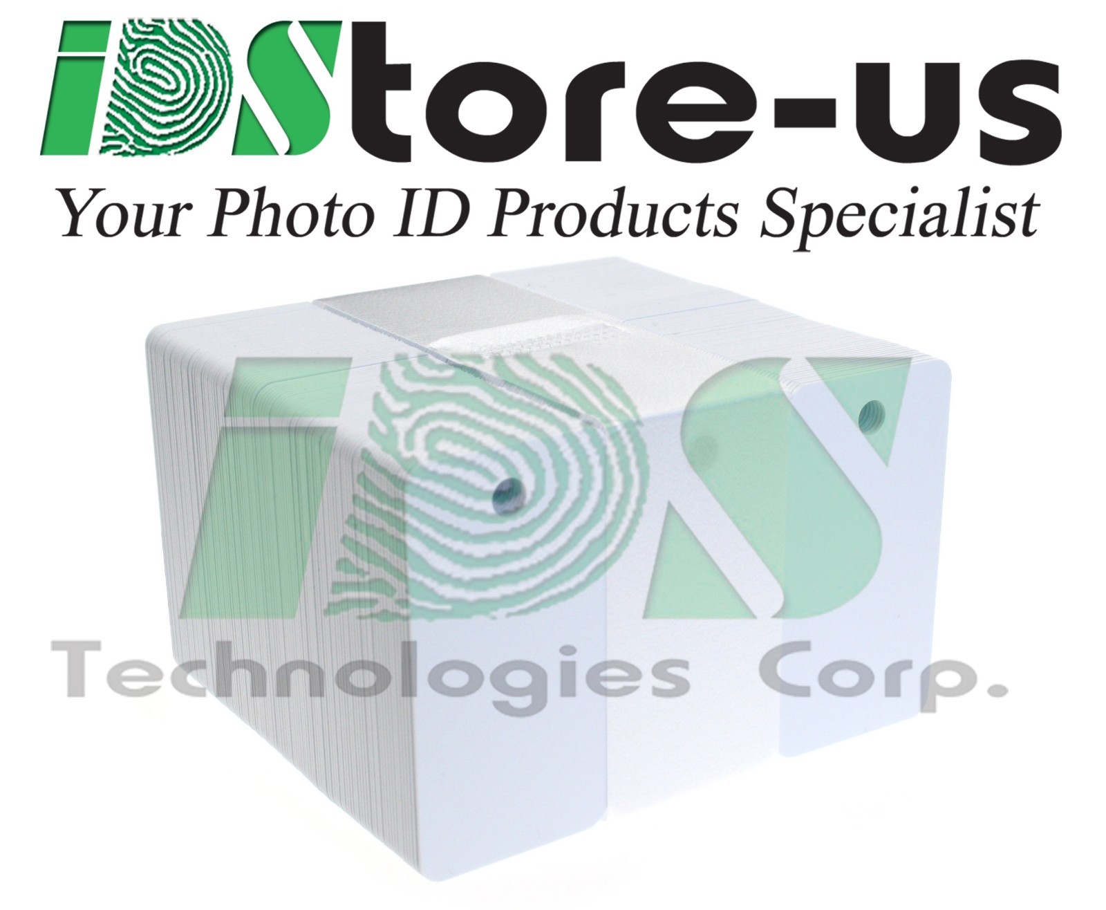 100 Blank White 3-UP Breakaway Keytag PVC Cards, CR80, 30 Mil, Graphics Quality