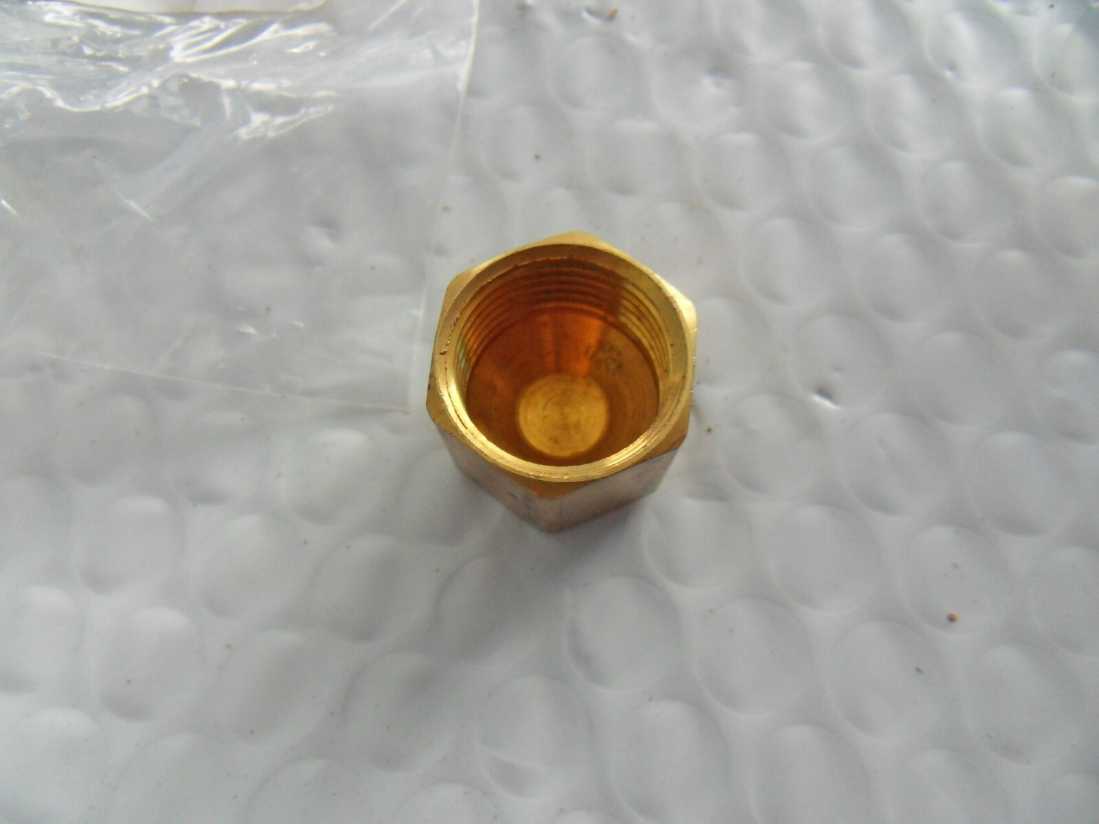 2 New 1/2″ Brass Flare Caps Free US Shipping